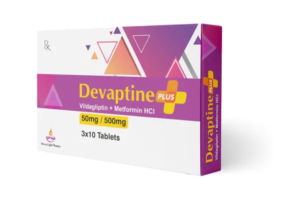 Devaptine Plus 50/500 Tablet pack